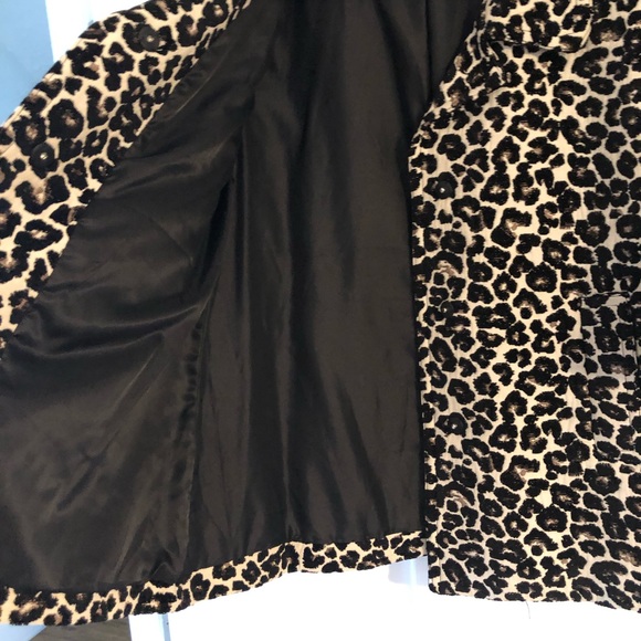 Animal Print Forever 21 Pea Type Coat - Picture 9 of 13